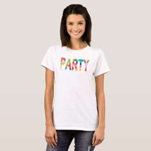 T-shirt Chemise Qui Dit Fête