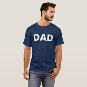 T-shirt Chemise qui dit PÈRE