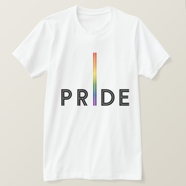 T-shirt Chemise Rainbow Pride T | Célébration du mois de l (Design devant)