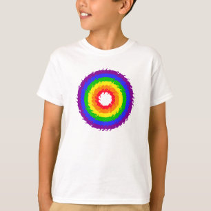 T-shirt Chemise Rainbow Wheel - choisir style & couleur