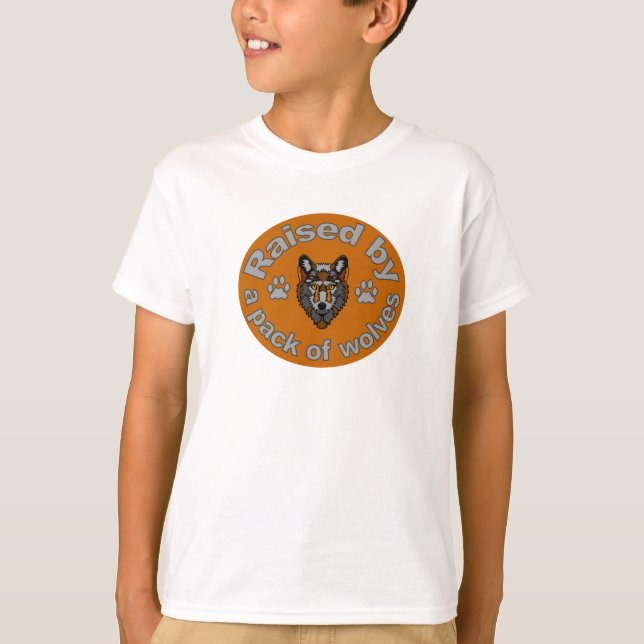 T-shirt Chemise Raised by Wolves - choisir style & couleur (Devant)