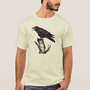 T-shirt Chemise Raven T Personnalisée, Art original frapp