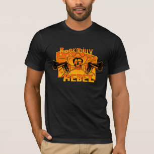 T-shirt Chemise rebelle de rockabilly