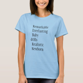 T-shirt Chemise renée de poupées
