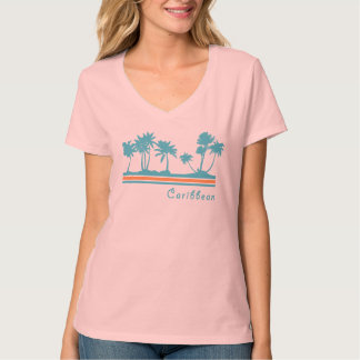 T-shirt Chemise Rétro Caraïbes