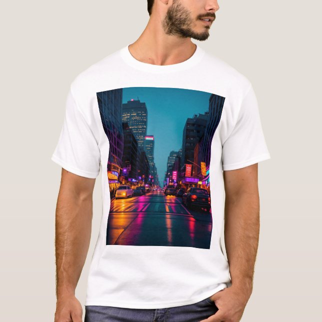 T-shirt Chemise Retro Groove (Devant)