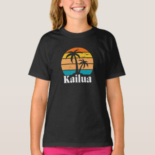 T-shirt Chemise Rétro Vintage Kailua