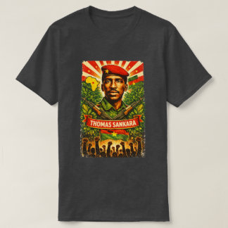 T-shirt Chemise Révolutionnaire Thomas Sankara tee Panafri