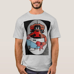 T-shirt Chemise robot Shark Punch
