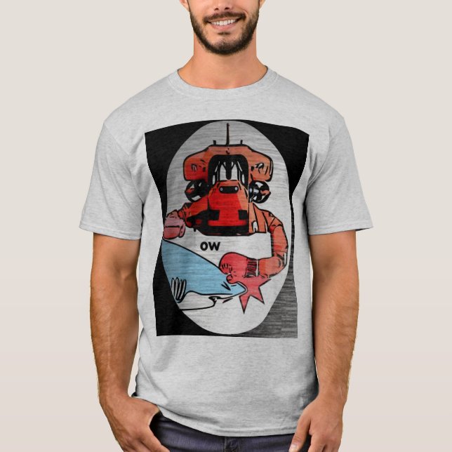 T-shirt Chemise robot Shark Punch (Devant)