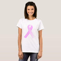 Chemise rose de conscience de cancer du sein de