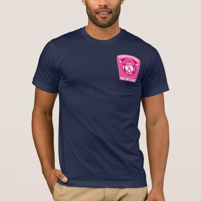 T-shirt Chemise rose de devoir de marine de héros (Devant)