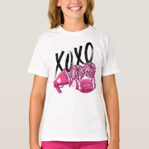 T-shirt Chemise rose de la Saint-Valentin Cheer 