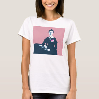 T-shirt Chemise rose et bleue d'Emily Dickinson sur le