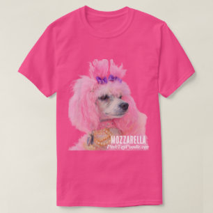 T-shirt Chemise rose Poodle, chemise de poule