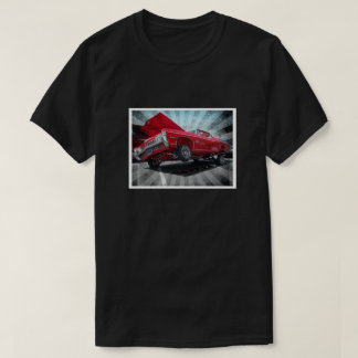 T-shirt Chemise rouge de classique de Lowrider de