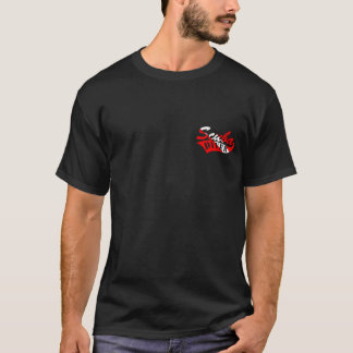T-shirt Chemise rouge et bleue de scaphandre