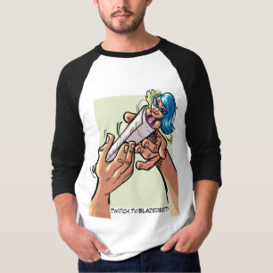 T-shirt chemise roulante