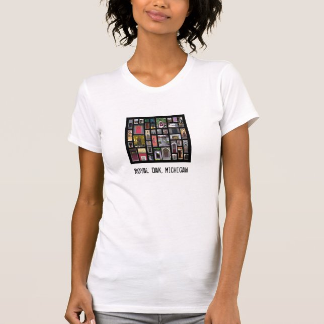 T-shirt Chemise royale de dames de chêne (Devant)