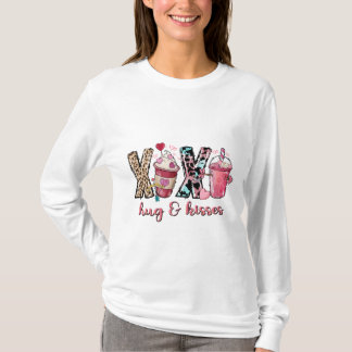 T-shirt Chemise Saint Valentin femme, Café Saint Valentin