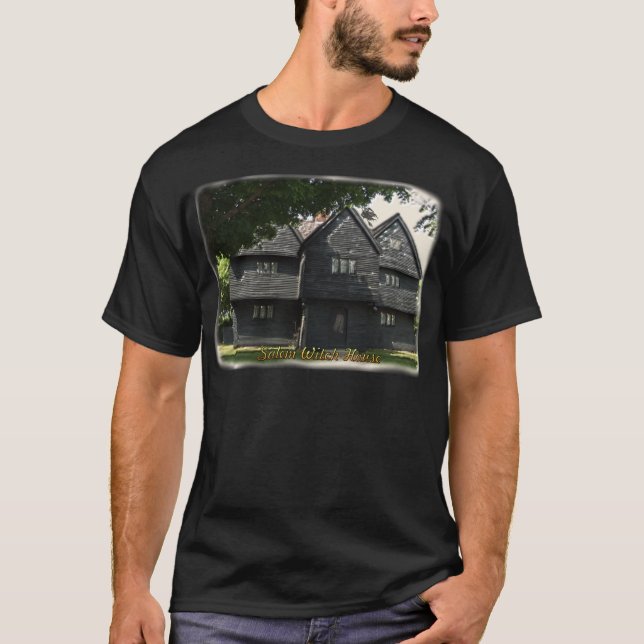 T-shirt Chemise Salem Witch House - Hoody (Devant)