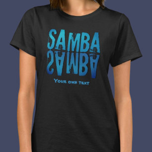 T-shirt Chemise Samba brasileiro do Brasil musique de dans