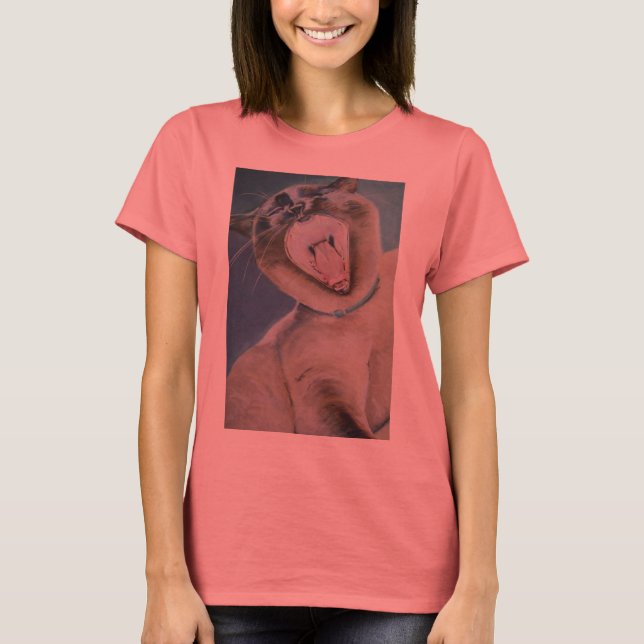 T-shirt Chemise Sassy Siamese (Devant)