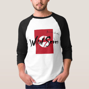 T-shirt Chemise sauvage de sept bandes