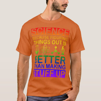 T-shirt Chemise Science, Chemise Science, La Science Est R
