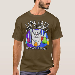 T-shirt Chemise Science Et Chats, Chemise Amoureux des cha