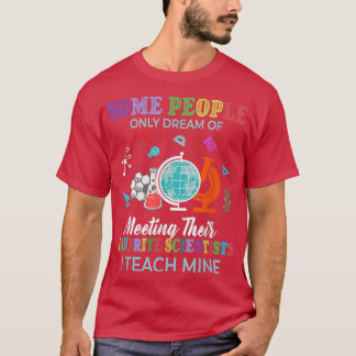 T-shirt Chemise scientifique, Chemise enseignante scientif