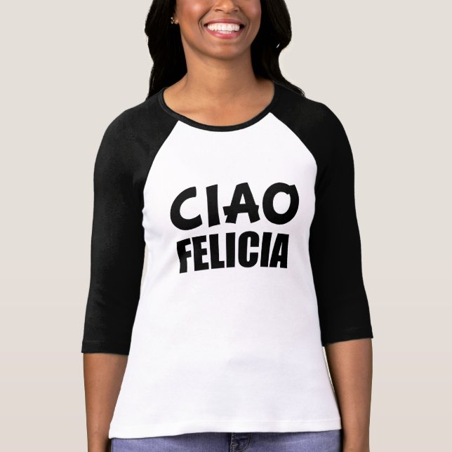 T-shirt Chemise secondaire drôle d'Italien de Ciao Felicia (Devant)