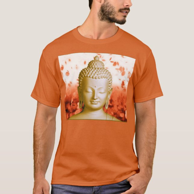 T-shirt Chemise sereine de Bouddha (Devant)