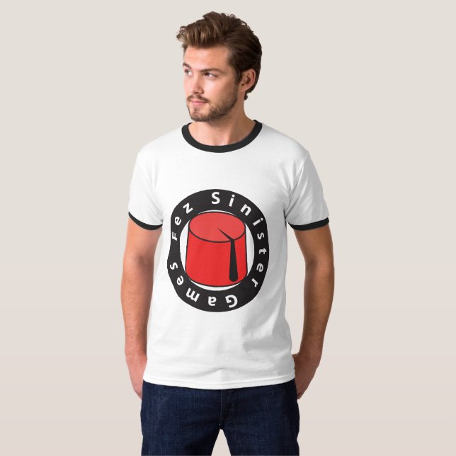 T-shirt Chemise sinistre de jeux de Fez (Devant entier)