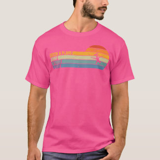 T-shirt Chemise Skydive Rétro Répéter Funny Skydiving Birt