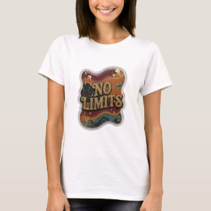T-shirt Chemise slogan Witty Gold SANS LIMITES