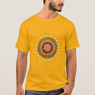 T-shirt Chemise soleil doré