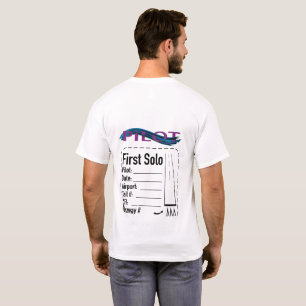 T-shirt Chemise solo du pilote étudiant