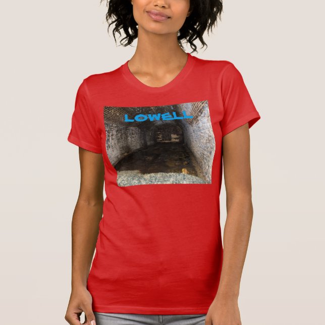 T-SHIRT CHEMISE SOUTERRAINE DE LOWELL (Devant)