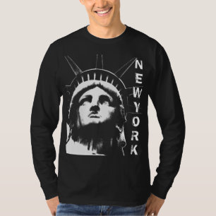 T-shirt Chemise Souvenir New York Statue de la Liberté Che