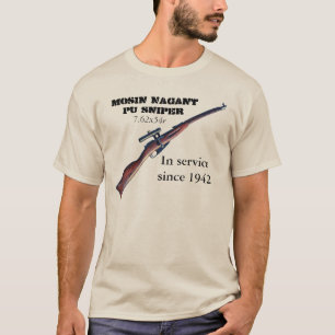 T-shirt Chemise soviétique de tireur isolé de Mosin Naga