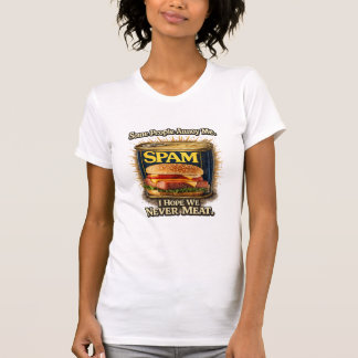 T-shirt Chemise Spam pour femmes