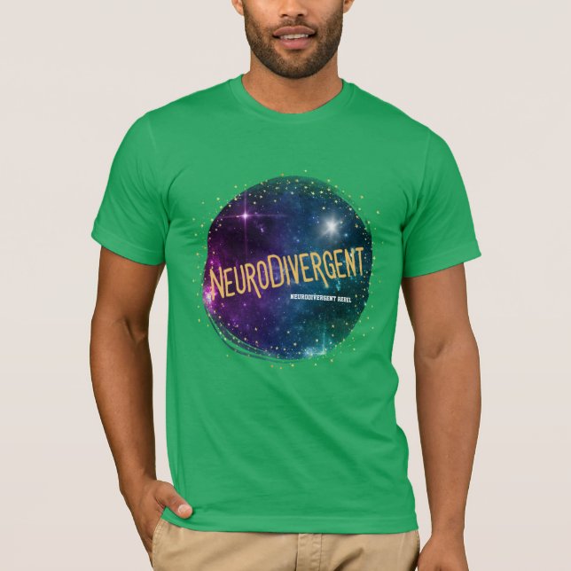 T-shirt Chemise spatiale NeuroDivergent (Devant)