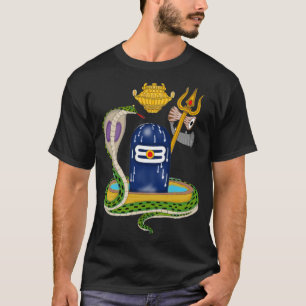 T-shirt Chemise spirituelle divine Mahadev – Shivlingam sa
