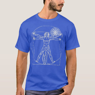 T-shirt Chemise sport de fléchettes - Joueur de fléchettes