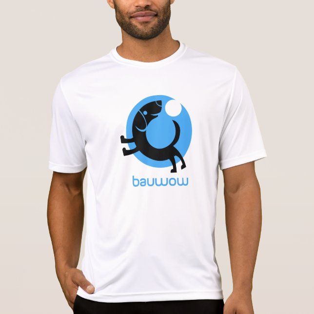 T-shirt Chemise sportive blanche de Sportek des hommes (Devant)