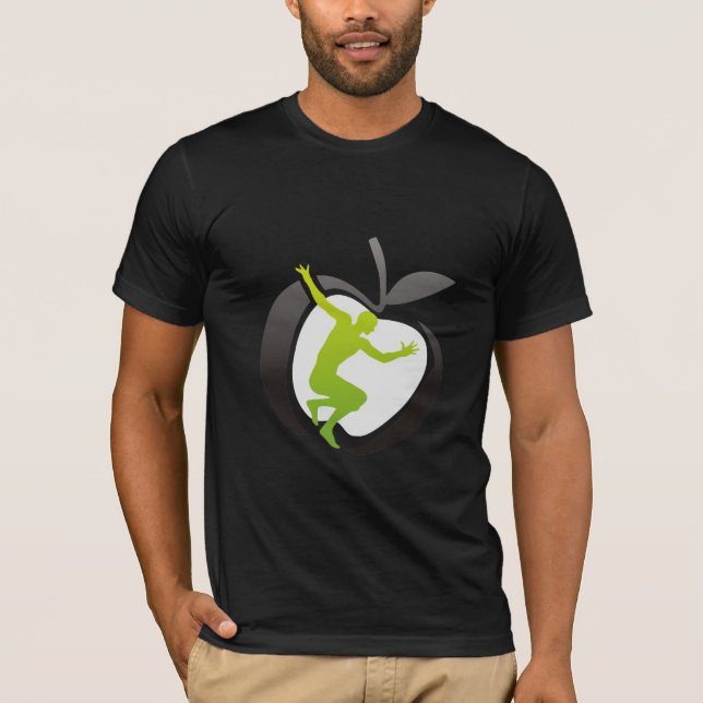 T-shirt Chemise sportive de logo de fin de support (Devant)
