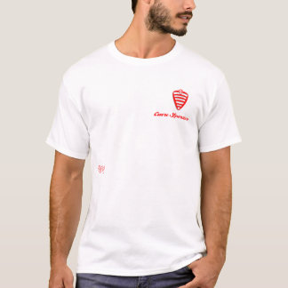 T-shirt Chemise sportive d'emblème de coeur d'alpha