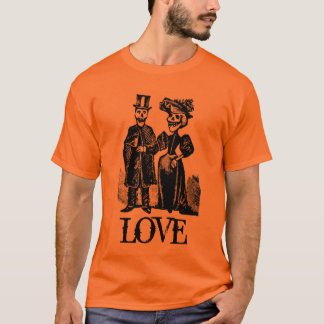 T-shirt Chemise squelettique victorienne de Goth Halloween