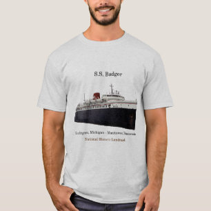 T-shirt Chemise SS Badger National Historic Landmark